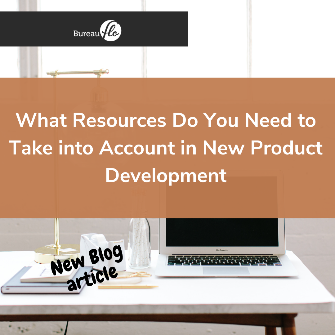 What resources to take into account when developing new products